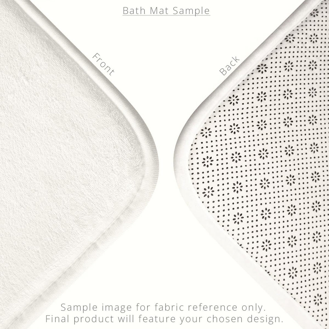 Bath Mat Sample Shower of Curtains