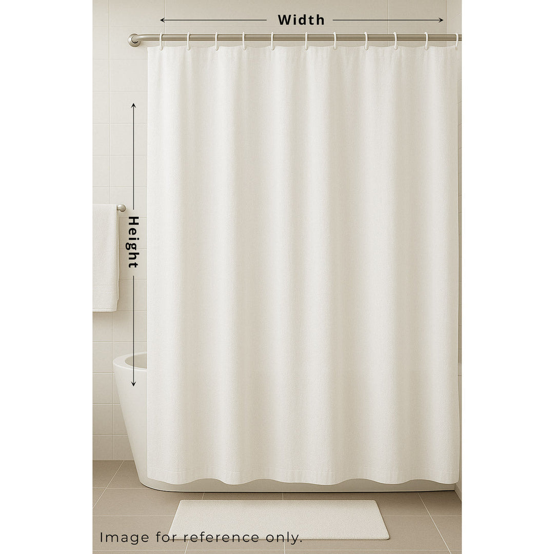 Shower Curtain Sample Width by Height Shower of Curtains
