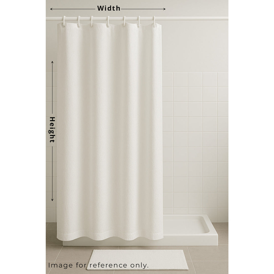 Stall Shower Curtain Sample Width by Height Shower of Curtains