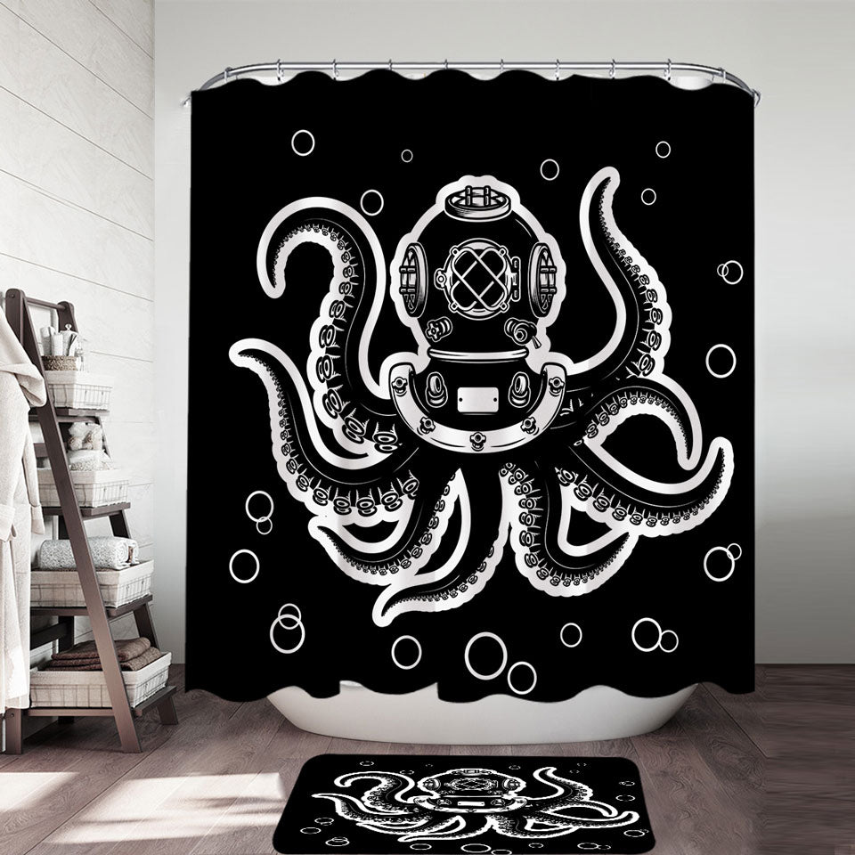 Octopus Shower Curtain