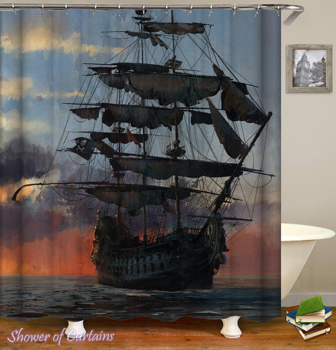 pittsburgh pirates shower curtain
