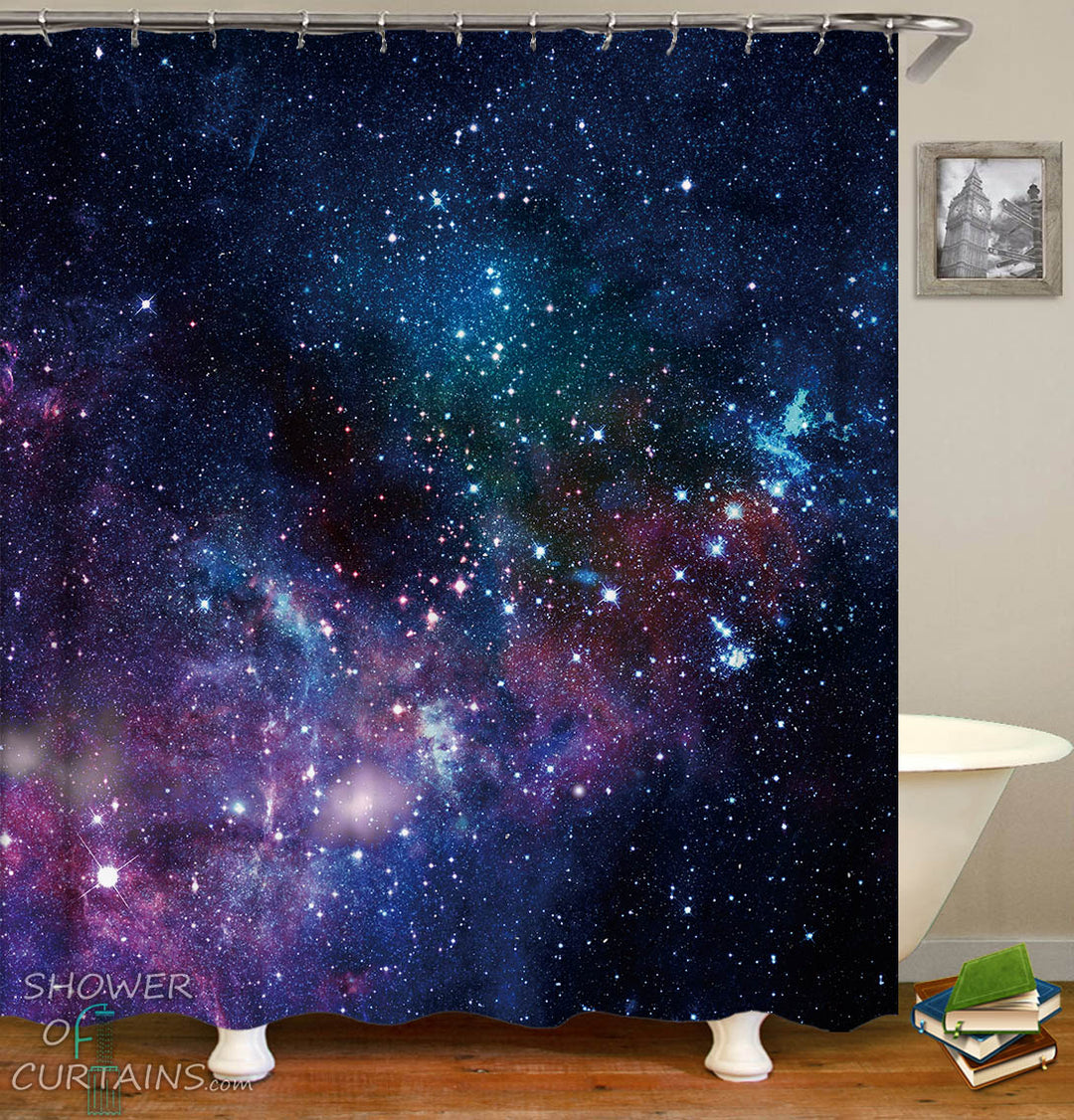 The Space Shower Curtain