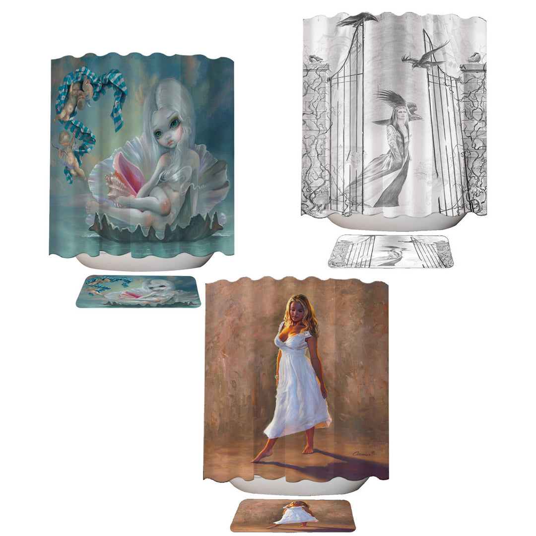 Artistic Shower Curtain