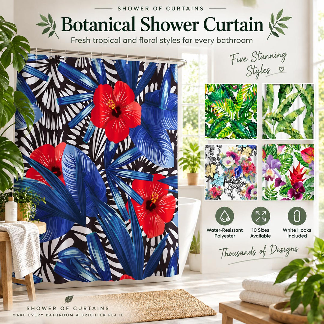 Botanical Shower Curtain