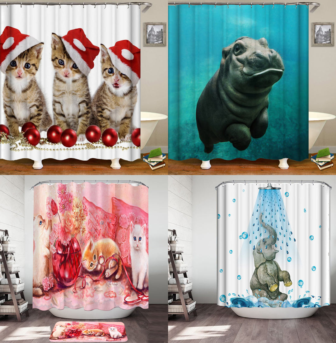 Cute Bathroom Curtains