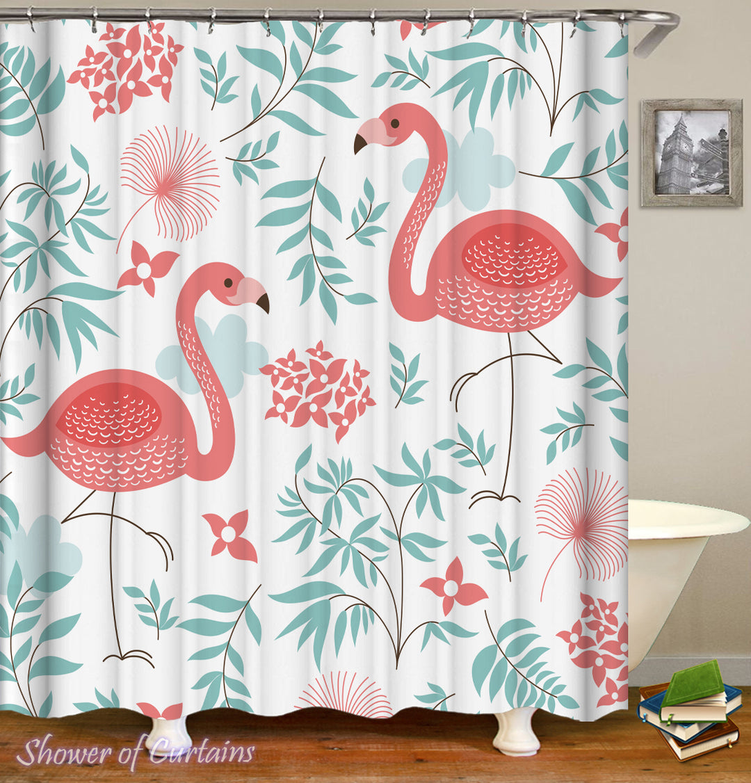 Flamingo Shower Curtain