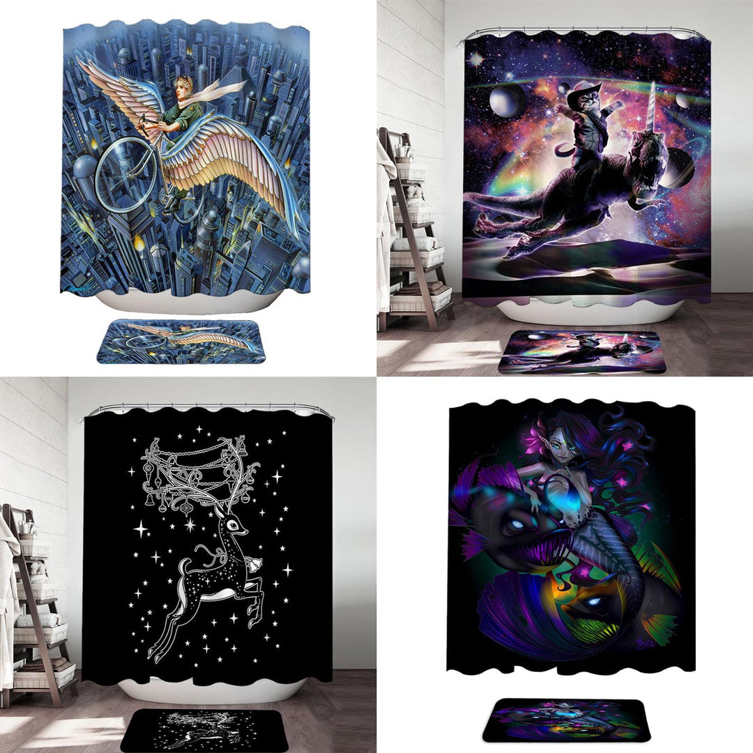 Whimsical Shower Curtain