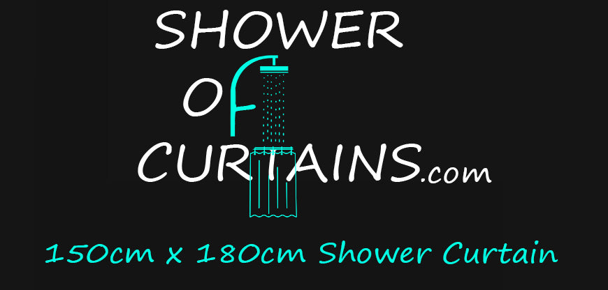 150cm x 180cm Shower Curtain