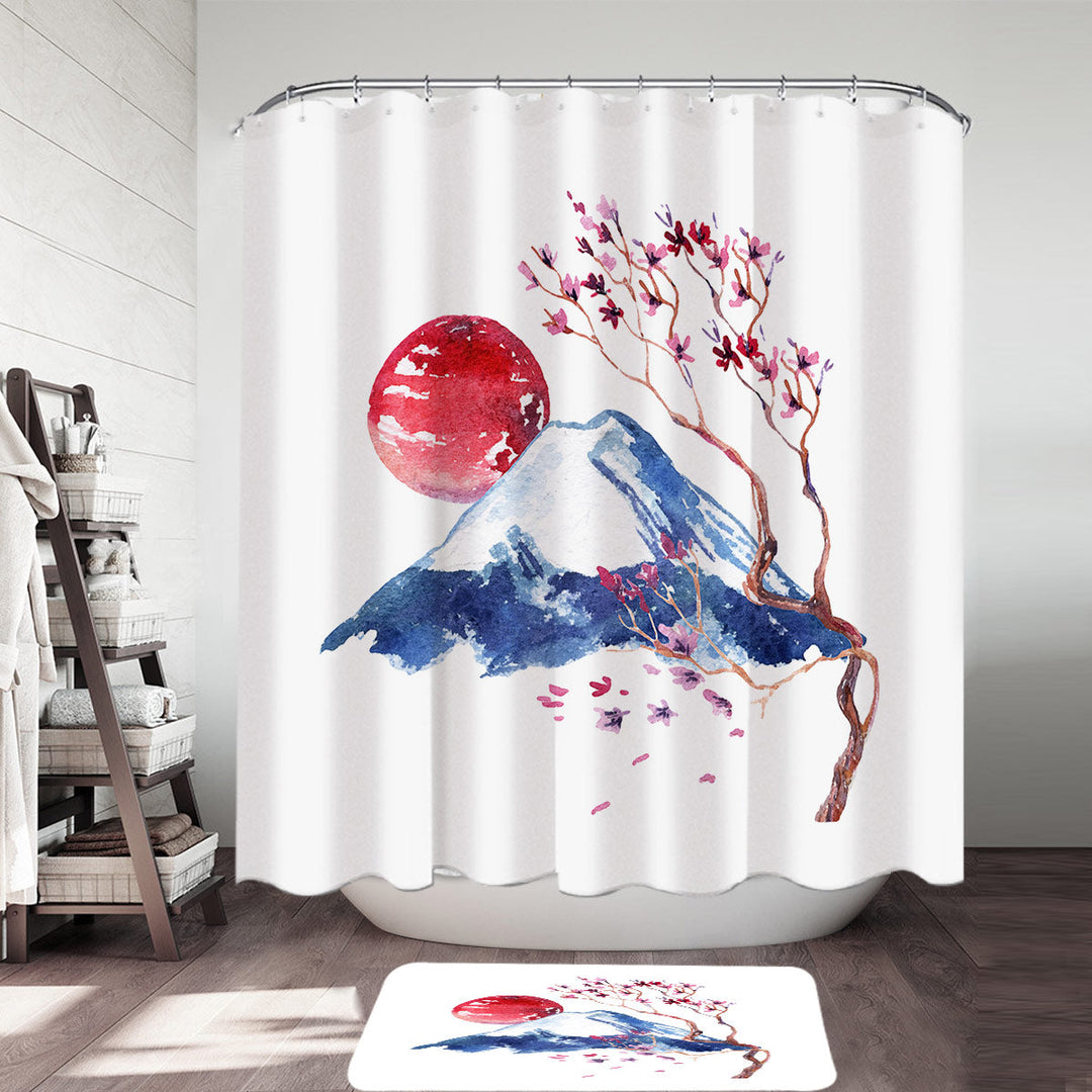 Cherry Blossom Shower Curtain