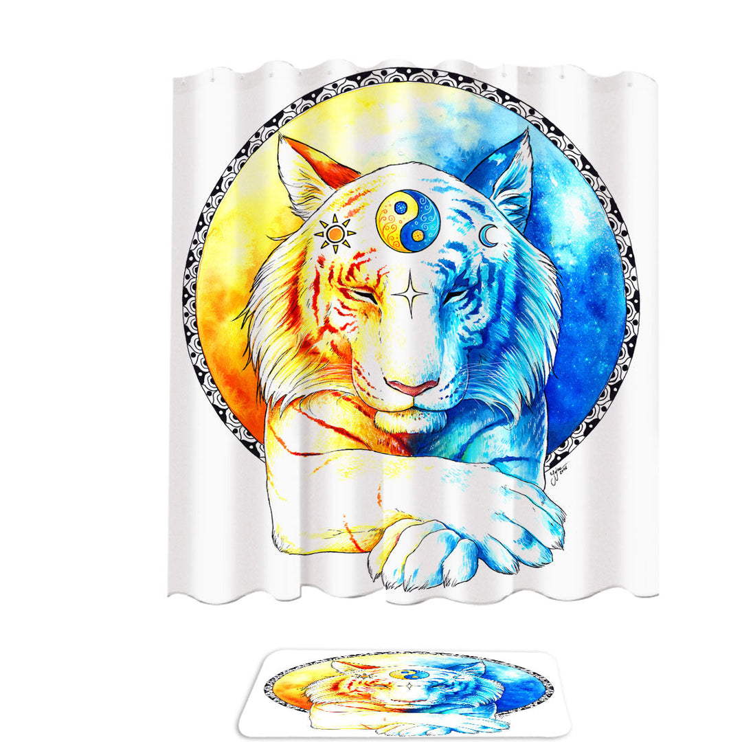 Oriental Shower Curtain