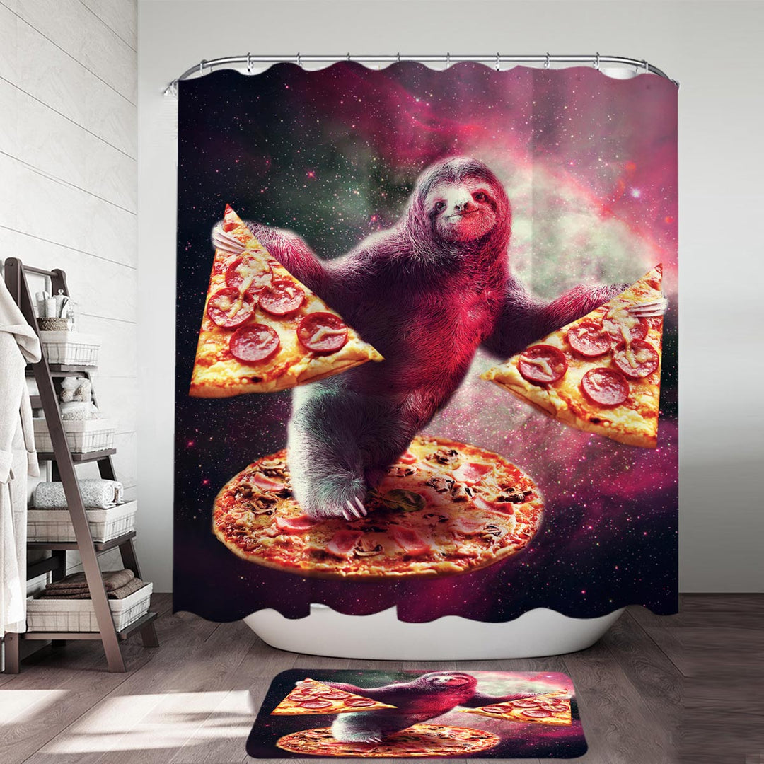 Sloth Shower Curtain