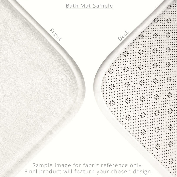 Bath Mat Sample Shower of Curtains