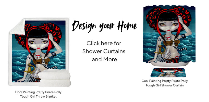 Pirate Shower Curtain and More