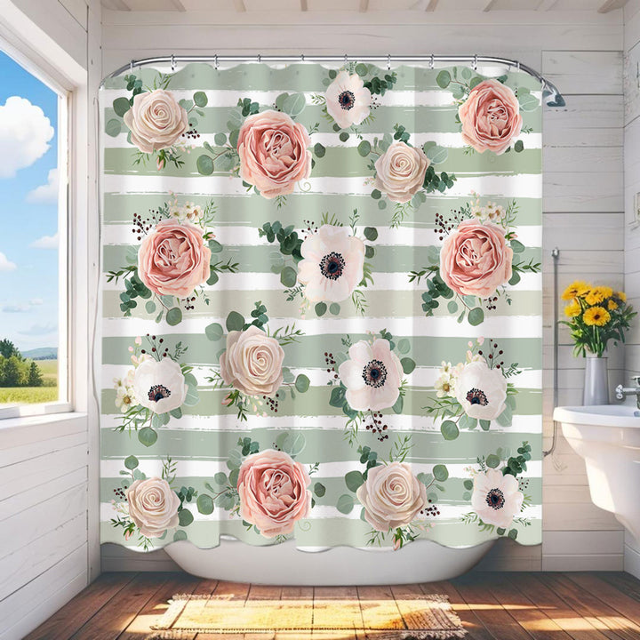 Shower Curtain Flowers