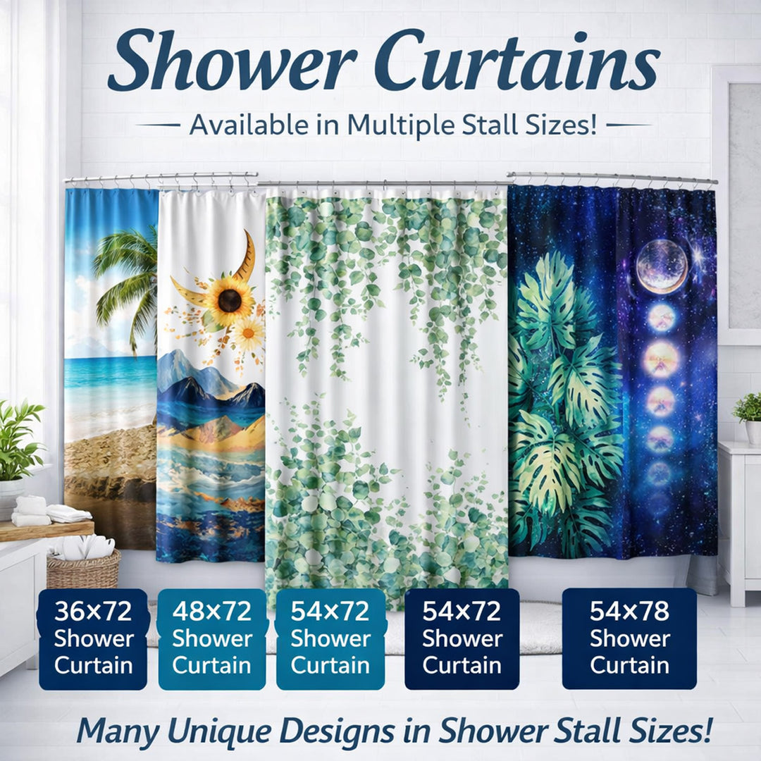 Shower Curtain Sizes Stall