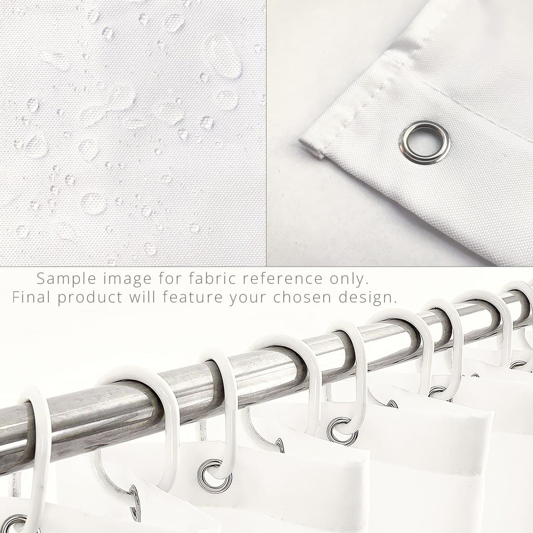 Shower Curtain with Hooks Sample Shower of Curtains