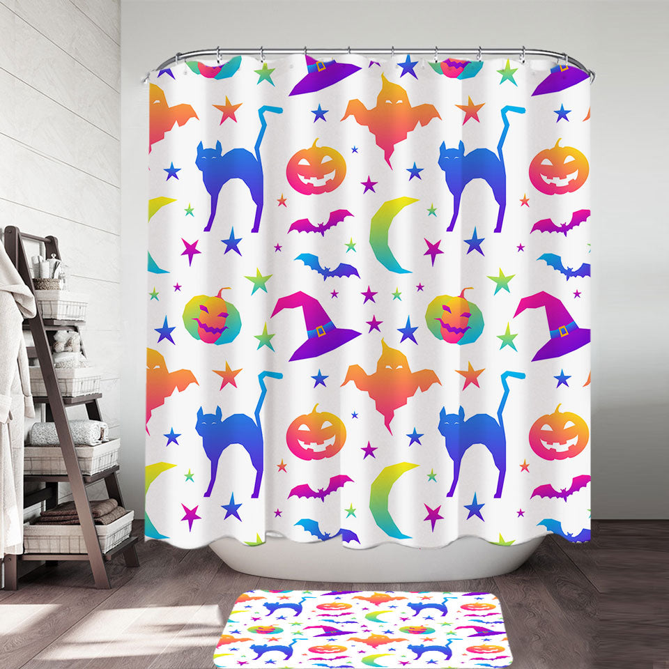 Cool Halloween Shower Curtains