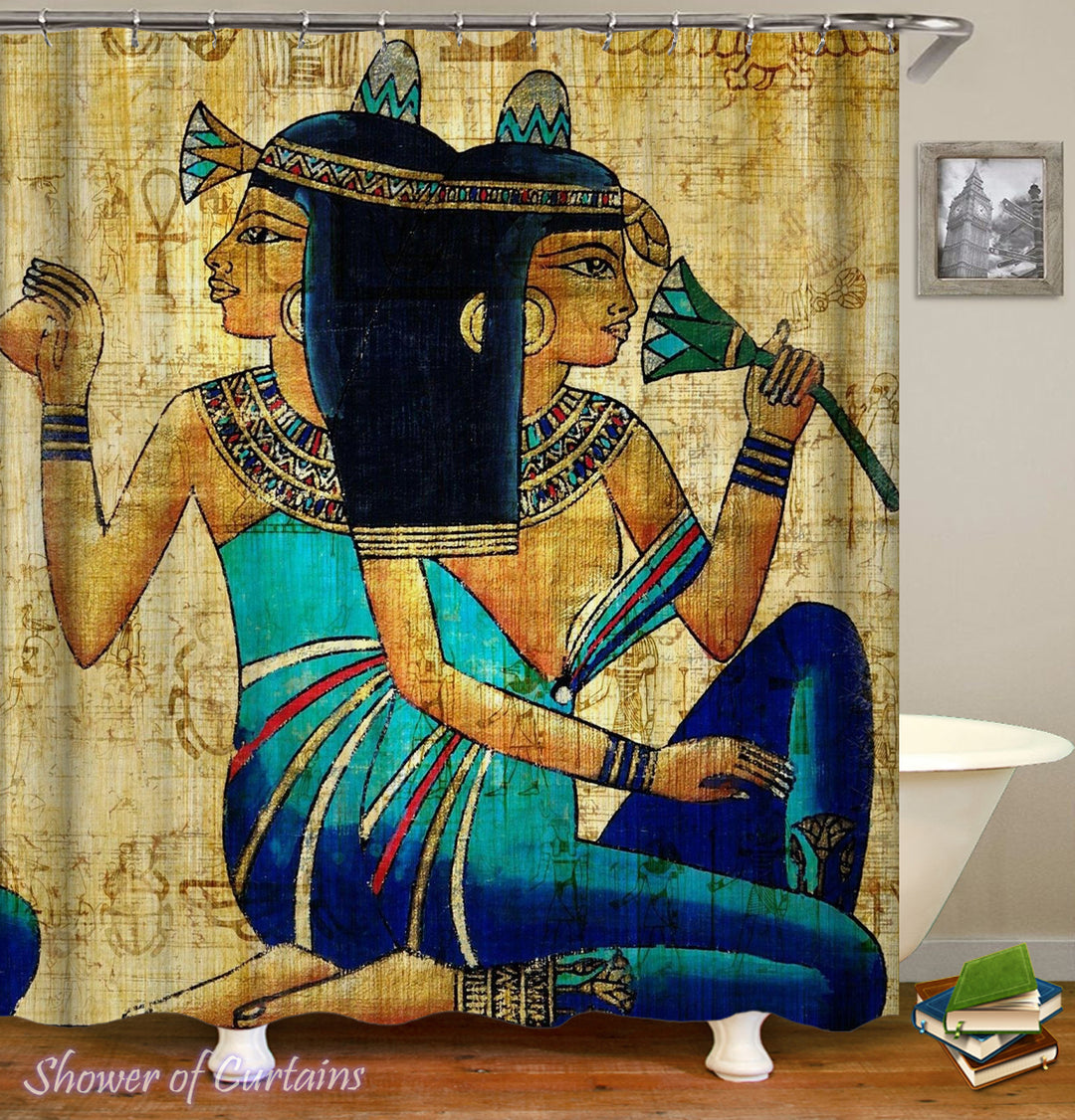 Egyptian Shower Curtain