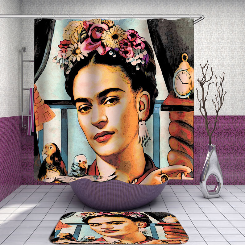 Frida Kahlo Shower Curtain