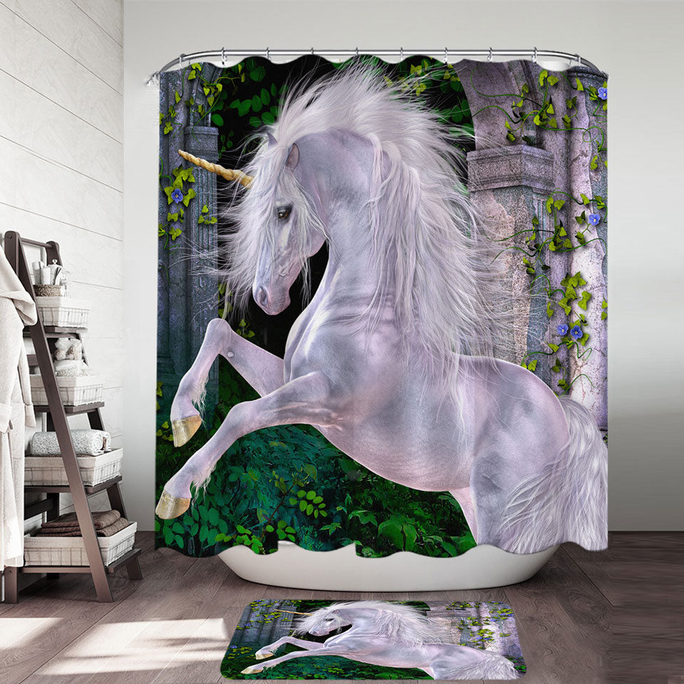 Magical Unicorn Shower Curtain