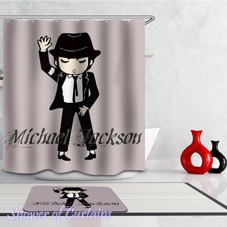 Michael Jackson Shower Curtain