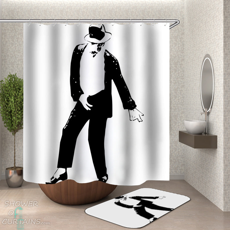 Michael Jackson Shower Curtain