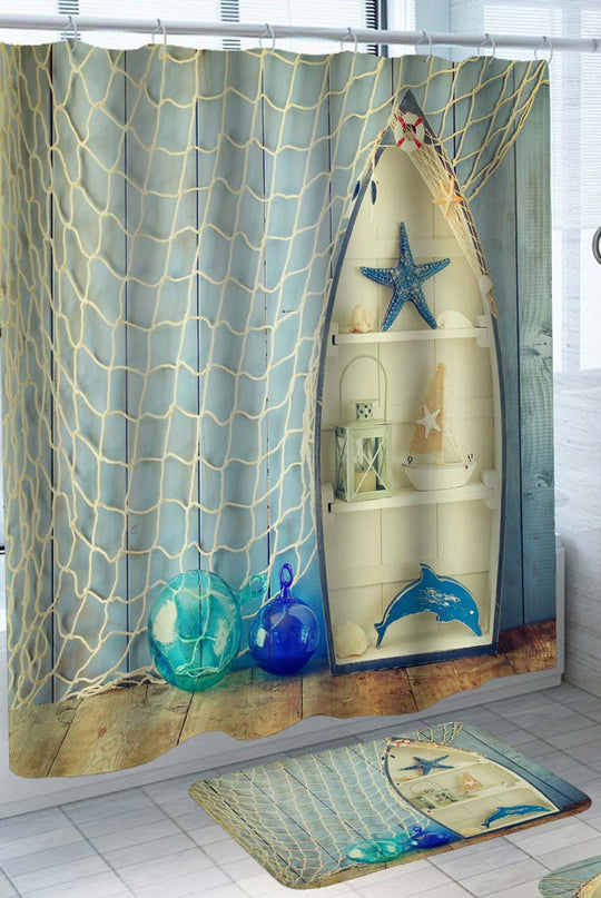 Nautical Shower Curtains Collection Shower of Curtains