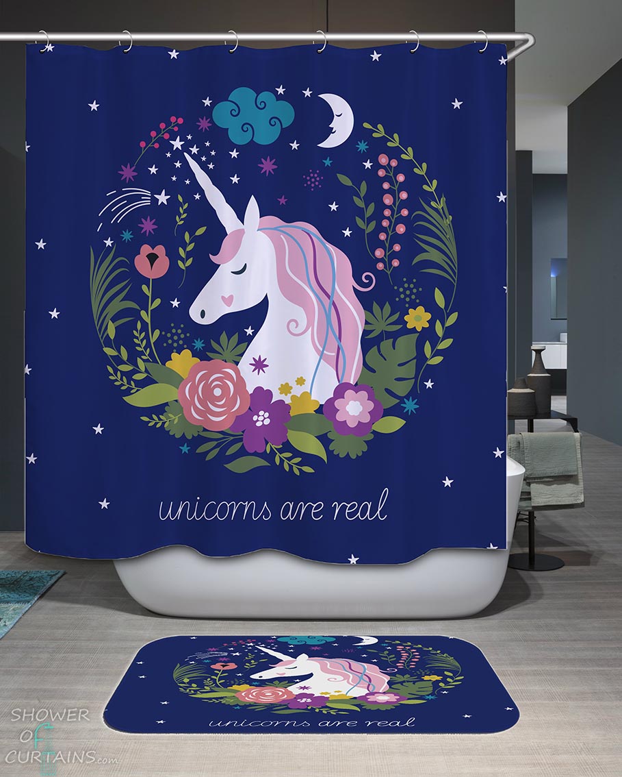 Shower Curtains with Unicorns Are Real
