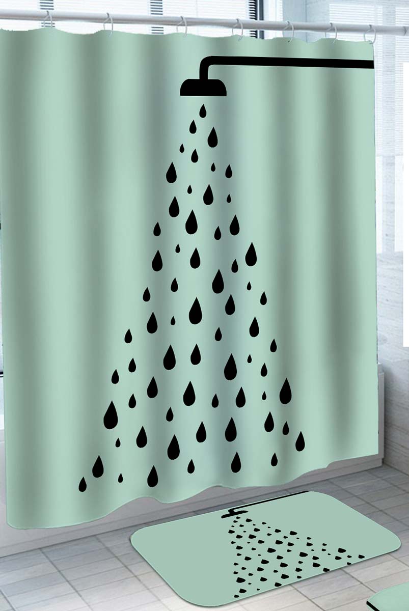 Shower Head Shower Curtains