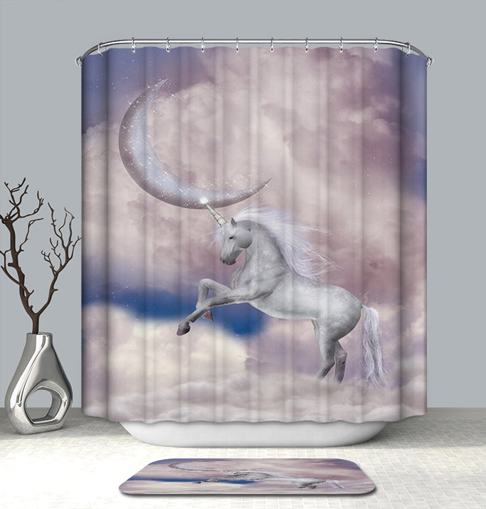 Shower Curtain of Magical Unicorn