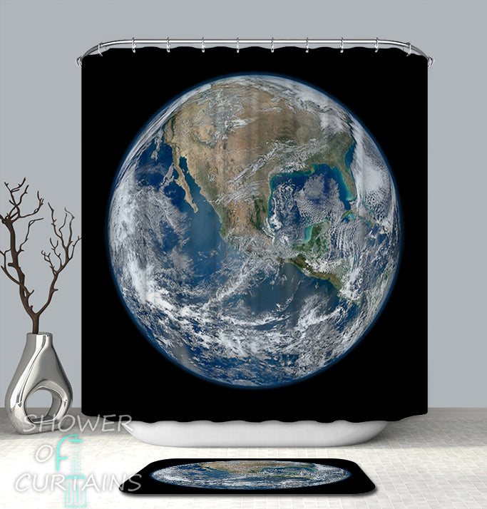Unique Shower Curtains of Planet Earth